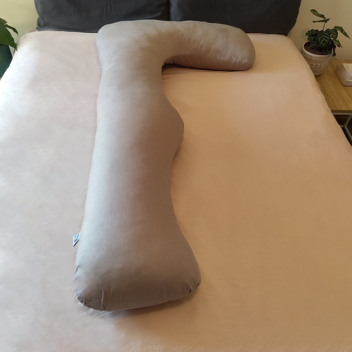 L-Shaped Cotton Pillowpod Case